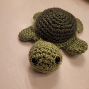 Handmade Turtle Crochet Plush